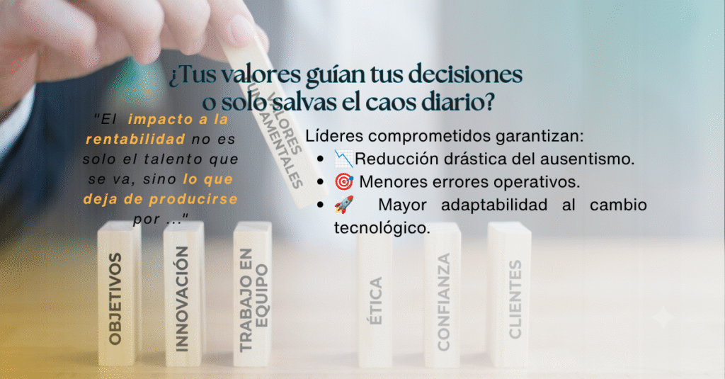 El Alfa y el Omega corporativo: ¿Tus decisiones reflejan tus valores o solo salvan el caos del día a día? cabezote blog valores